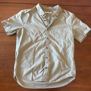 Outerknown Casual Button Down Shirt - Sage Green
